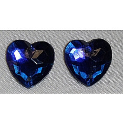 strass coeur bleu