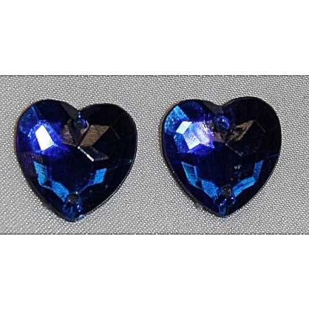 strass coeur bleu strass coeur bleu