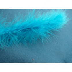 RUBAN PLUMES JAUNE 