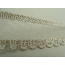ruban fantaisie blanc