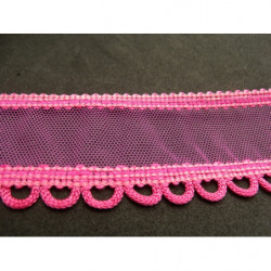 ruban fantaisie rose fuschia