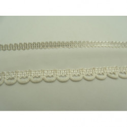 ruban fantaisie beige clair 