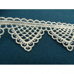 guipure coton blanche