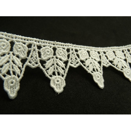 guipure coton blanche 3.5 cm guipure coton blanche 3.5 cm