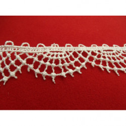 guipure coton blanche
