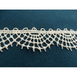 guipure coton blanche
