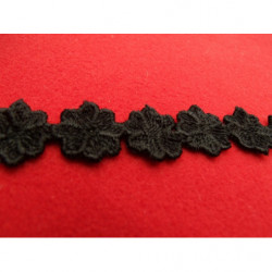 GUIPURE coton noir