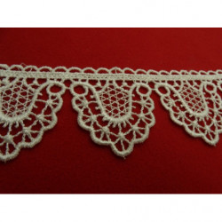 guipure coton blanche