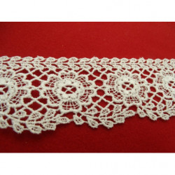 guipure coton blanche