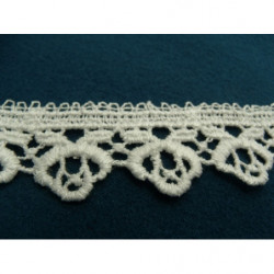 guipure coton blanche
