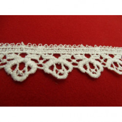 guipure coton blanche