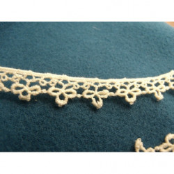 guipure coton beige