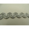 ruban fantaisie lurex argent ruban fantaisie lurex argent