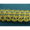 ruban fantaisie lurex or ruban fantaisie lurex or