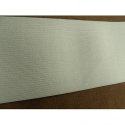 ruban élastique blanc