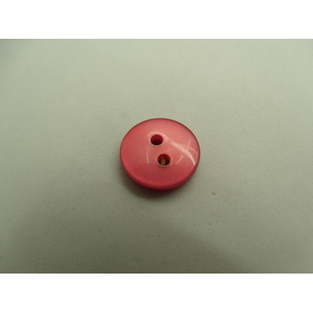 bouton acrylique rose indien à 2 trous