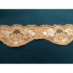 dentelle saumon de belle qualité