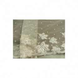 BRODERIE STRETCH saumon