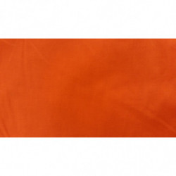 tissu coton uni orange  150 cm  100%coton