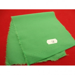 tissu coton uni vert  belle qualité