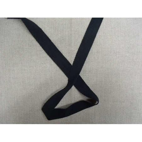 ruban sergé-2cm- noir ruban sergé-2cm- noir