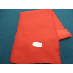 tissu coton uni rouge belle qualité