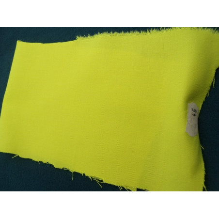 tissu coton uni jaune fluo belle qualité tissu coton uni jaune fluo belle qualité