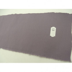 tissu coton uni parme foncé de belle qualité
