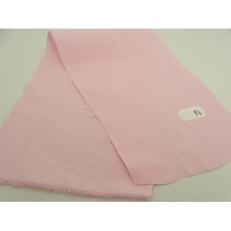 tissu coton uni rose belle qualité