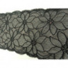 dentelle de calais leavers black rose 