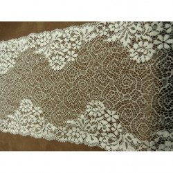 dentelle de calais ivoire