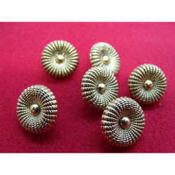 bouton acrylique à queue VENDU PAR LOT DE 6
