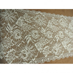 nouvelle dentelle de calais gris perle  