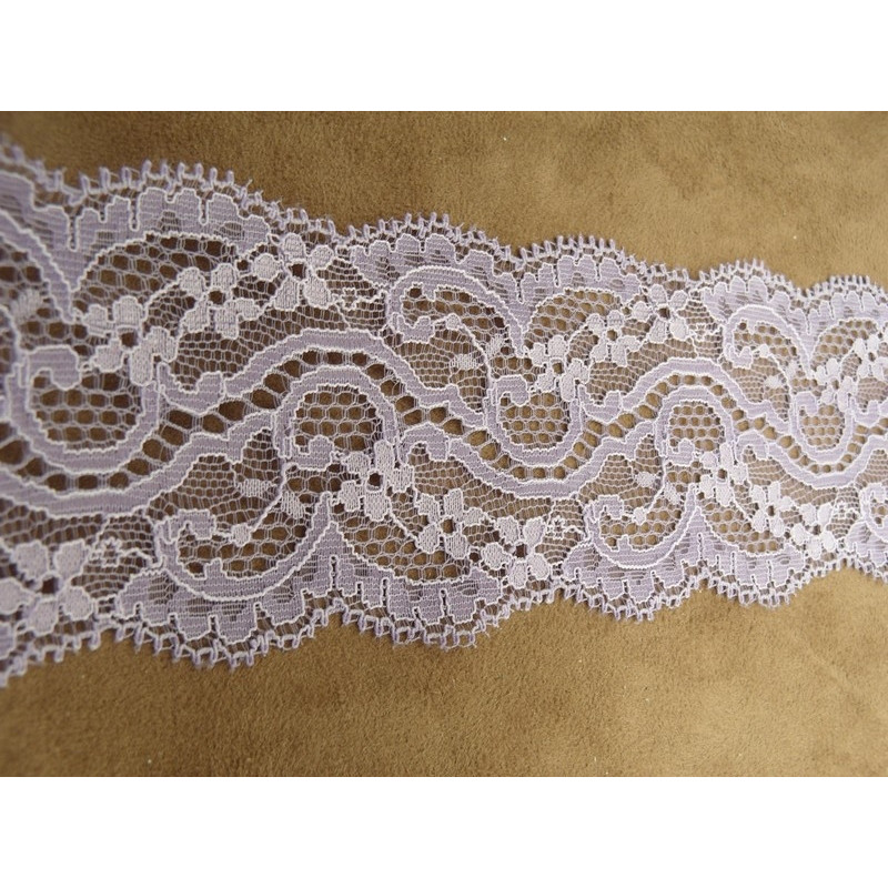 dentelle de calais lila 6.5 cm