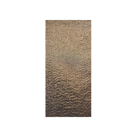 tissu métalisé lurex intissé  cuivre foncé 145 cm