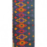 rouge et violet 25 cm/hauteur de broderie 20 cm