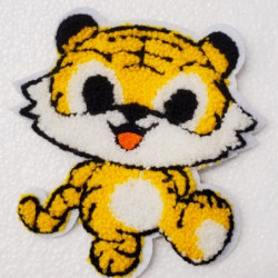 écusson à coudre- - motif: TIGROU 