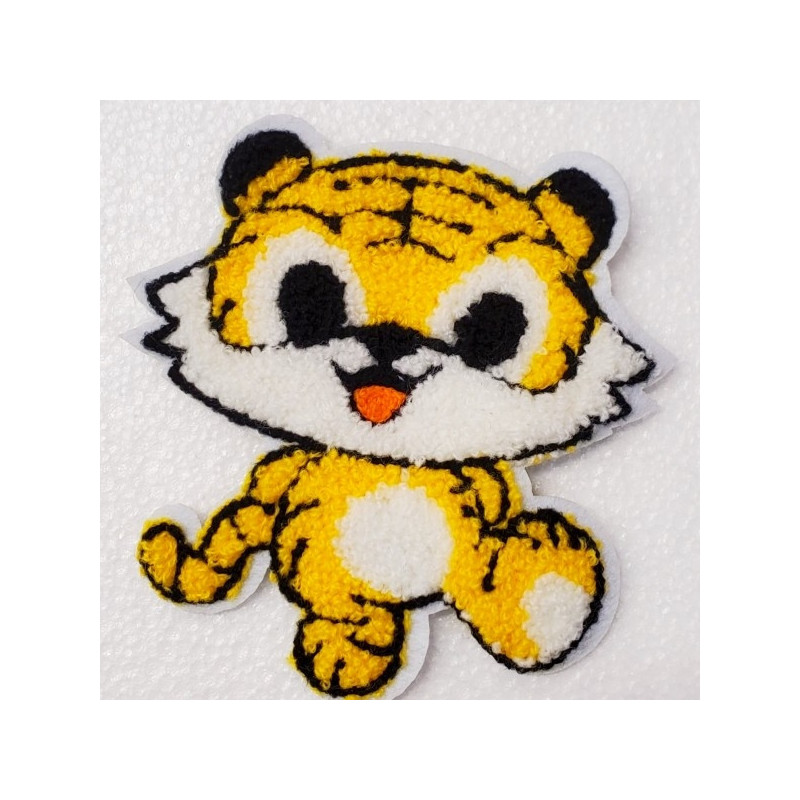 écusson à coudre- - motif: TIGROU 