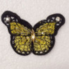 écusson à coudre motif papillon strass  largeur 6.5 cm / hauteur .5 cm écusson à coudre motif papillon strass  largeur 6.5 cm / hauteur .5 cm