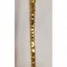Galon Pailleté de 1.2 cm très souple en lurex doré