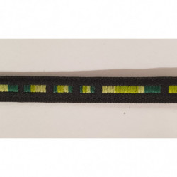 NOUVEAU ruban fantaisie multicolore 6 mm