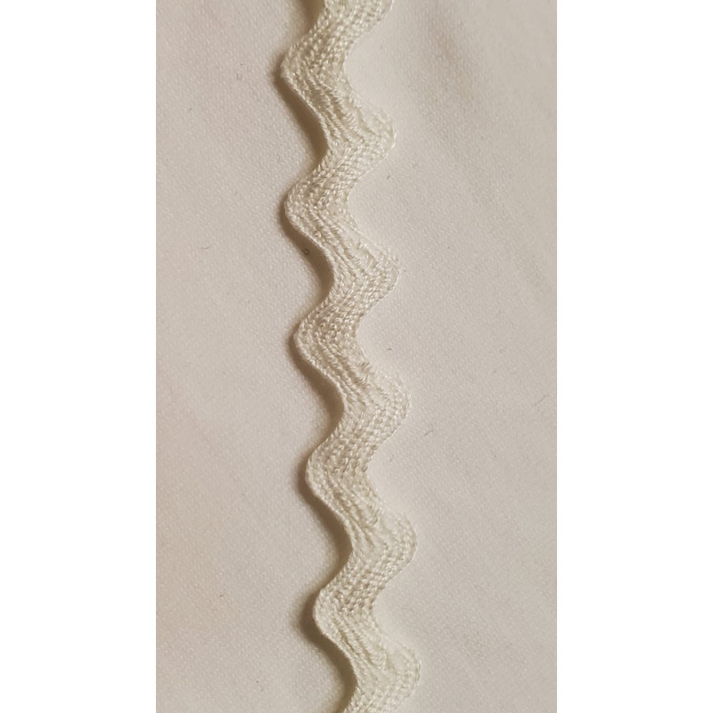 NOUVEAU ruban serpentine blanc