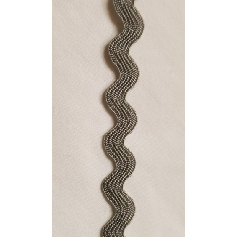 NOUVEAU ruban serpentine gris