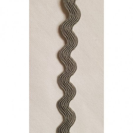 NOUVEAU ruban serpentine gris