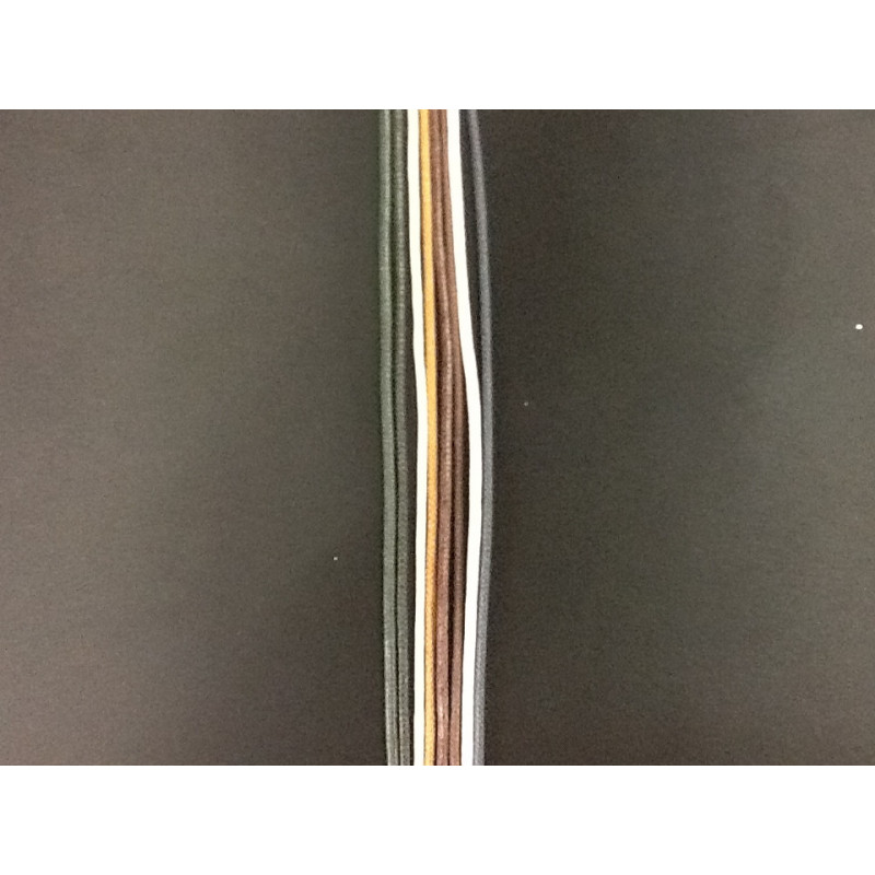 Lacet ciré façon CUIR
