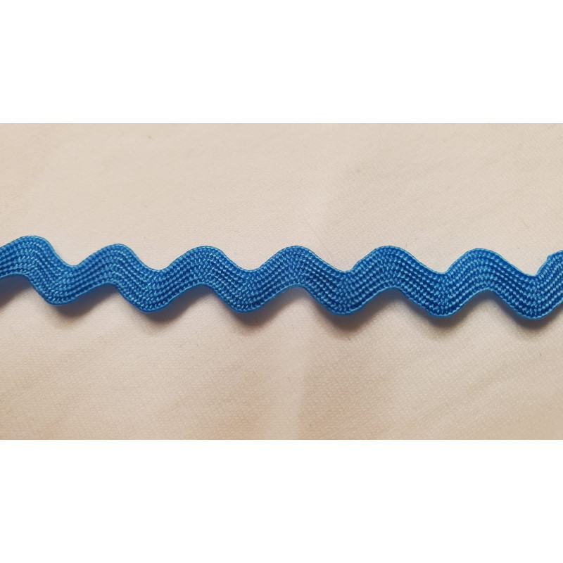 NOUVEAU ruban serpentine bleu turquoise 