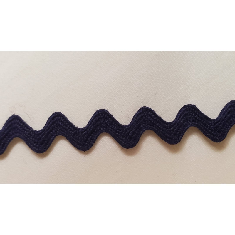 NOUVEAU ruban serpentine bleu marine