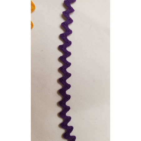 NOUVEAU ruban serpentine violet