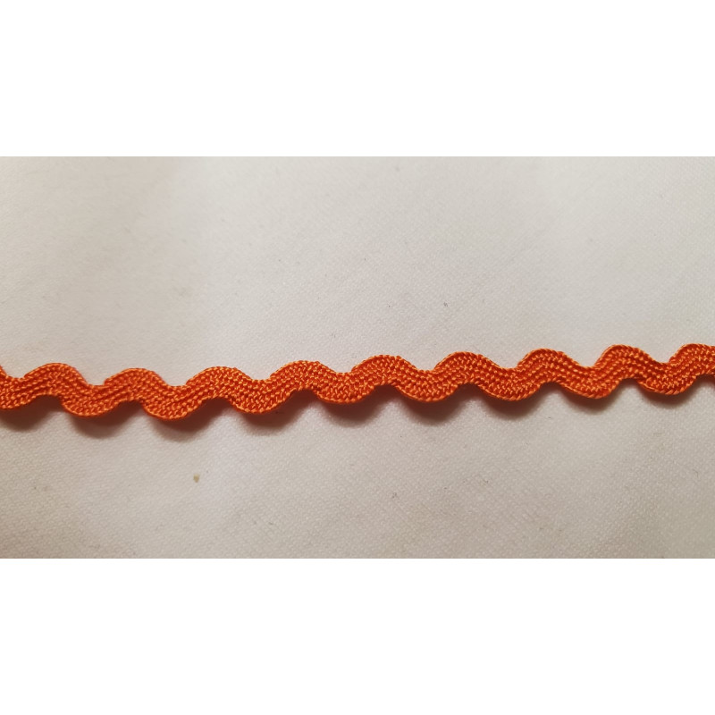 NOUVEAU ruban serpentine orange
