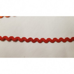 NOUVEAU ruban serpentine rouge 6 mm